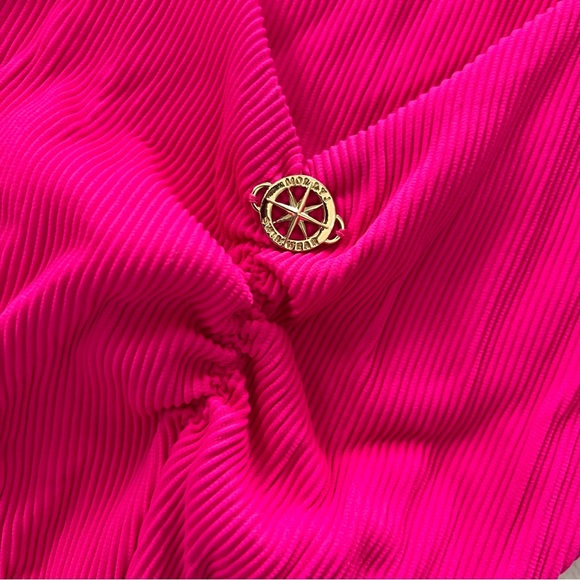 Molly J Swim Hot Pink One Piece Bathing Suit - Picture 5 of 6